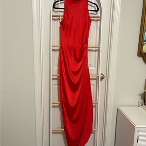 X REVOLVE Samba Gown in Candy Apple